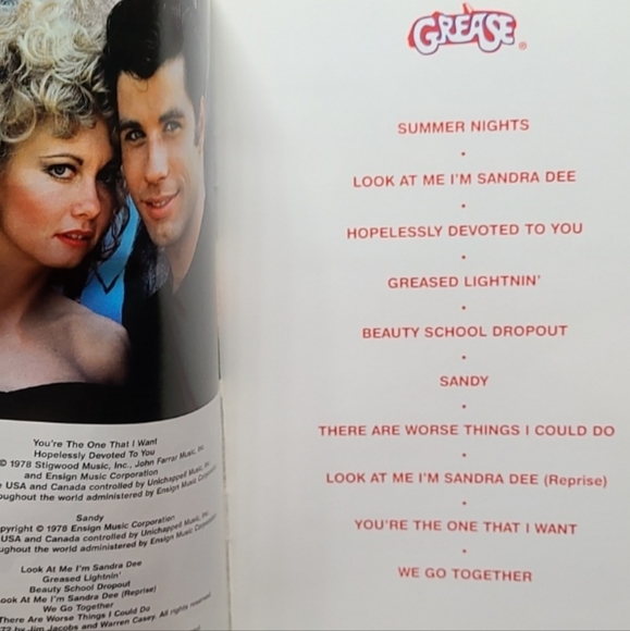 4/$80 Grease DVD with Songbook - Widescreen, 1978 - Picture 10 of 12